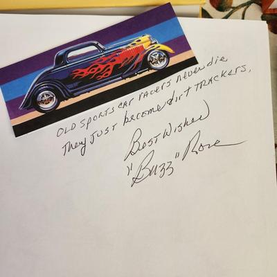 4 Auto Racing Hardback Books The Eastern Bull Rings, Tow Money, Show Biz Auto Racing IMCA Big Cars, Racers at Rest The Checkered Flag ,...