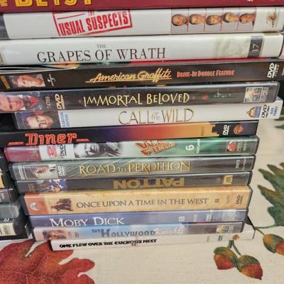 lot of DVD Movies , NASA 25 Years 5 Vol. , WWII, Speedway 60, Band of Brothers, Batman the Movie and many more