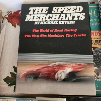 Lot of Books Racing Cars Carroll Shelby , Hot Rod Pioneers,Nascar Chronicle, Speed Addicts, Dusty Heros, and More