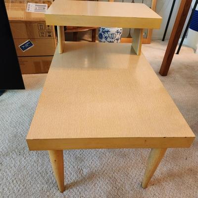 Mid Century MCM Mersman 8124 Blonde Step End Table