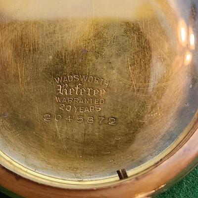 Lot of 17 Vintage Gold Tone Pocket Watches Cases j Boss, C.W.C., Wadsworth ,Waltham, Cashier A.W. C. Co., Majestic, Philadelphia