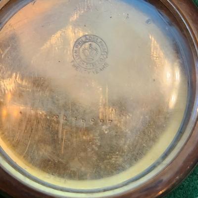 Lot of 17 Vintage Gold Tone Pocket Watches Cases j Boss, C.W.C., Wadsworth ,Waltham, Cashier A.W. C. Co., Majestic, Philadelphia