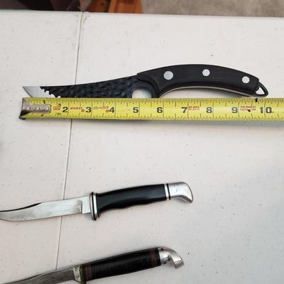 Collection of Knives Military , Alaska Rod's Haines, Hunting , Lakota Finwing