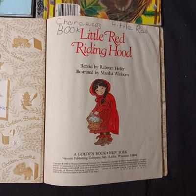 6 GOLDEN BOOKS IN GOOD CONDITION