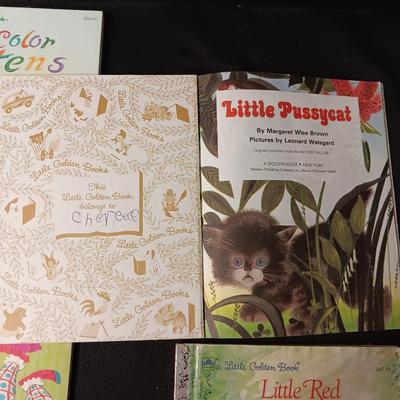 6 GOLDEN BOOKS IN GOOD CONDITION
