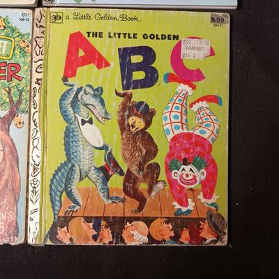 6 GOLDEN BOOKS IN GOOD CONDITION