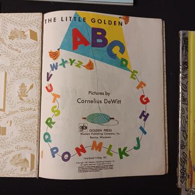 6 GOLDEN BOOKS IN GOOD CONDITION