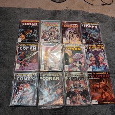 CONAN COMIC BOOKS (2)