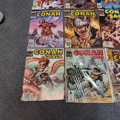 CONAN COMIC BOOKS (3)