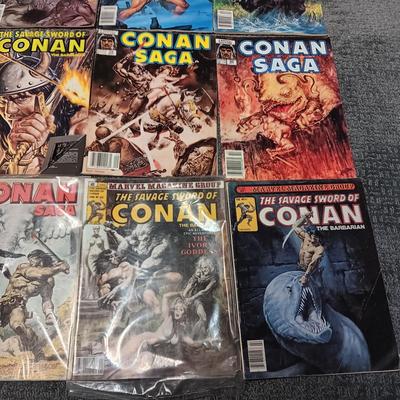 CONAN COMIC BOOKS (3)