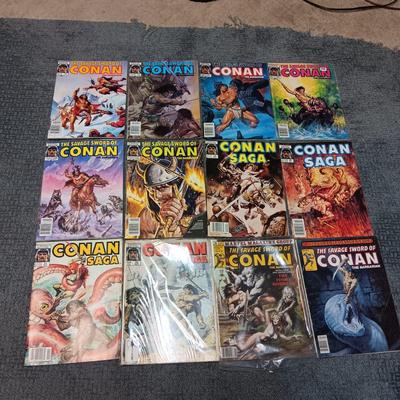 CONAN COMIC BOOKS (3)