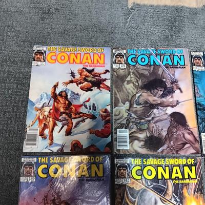 CONAN COMIC BOOKS (3)