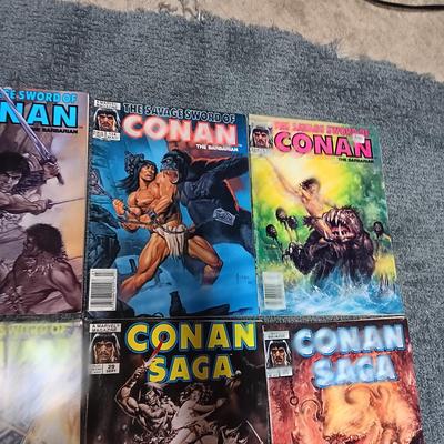 CONAN COMIC BOOKS (3)