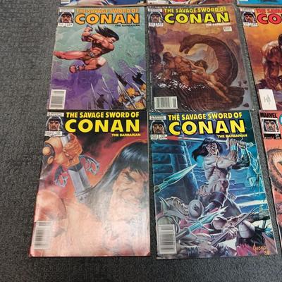 CONAN COMIC BOOKS (4)