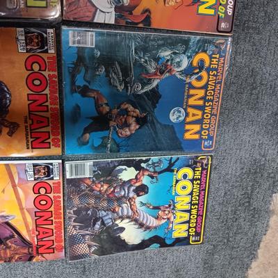 CONAN COMIC BOOKS (4)