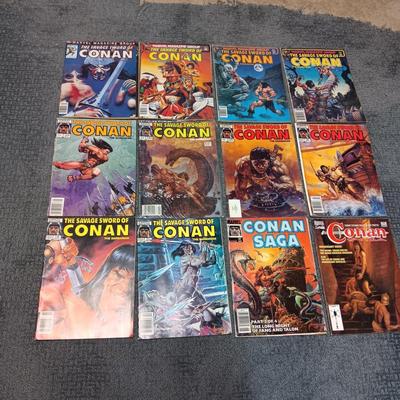CONAN COMIC BOOKS (4)