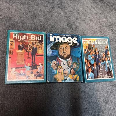 3 BOOKSHELF GAMES