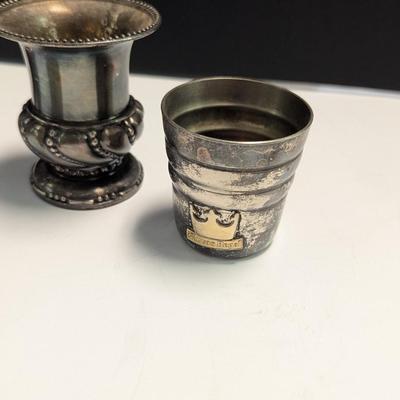 Sale Photo Thumbnail #2998: Silver Plated Cups