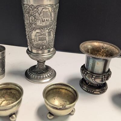 Sale Photo Thumbnail #2997: Silver Plated Cups