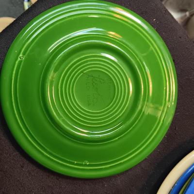 FIESTAWARE DINNER, SALAD AND BREAD PLATES