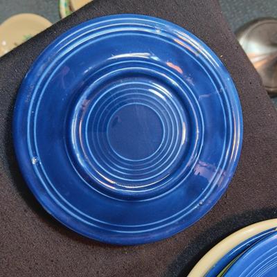 FIESTAWARE DINNER, SALAD AND BREAD PLATES