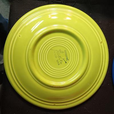 FIESTAWARE DINNER, SALAD AND BREAD PLATES