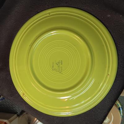 FIESTAWARE SOUP AND CEREAL BOWLS PLUS LUNCH PLATES