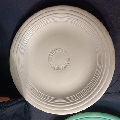 FIESTAWARE SOUP AND CEREAL BOWLS PLUS LUNCH PLATES