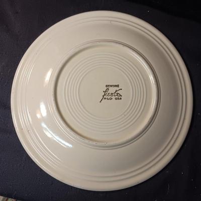 FIESTAWARE SOUP AND CEREAL BOWLS PLUS LUNCH PLATES