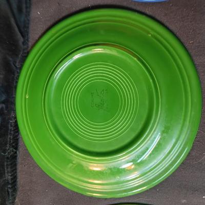 FIESTAWARE SOUP AND CEREAL BOWLS PLUS LUNCH PLATES