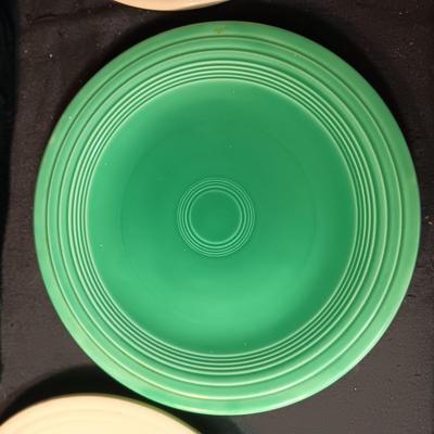 FIESTAWARE SOUP AND CEREAL BOWLS PLUS LUNCH PLATES