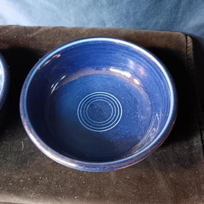 FIESTAWARE SOUP AND CEREAL BOWLS PLUS LUNCH PLATES