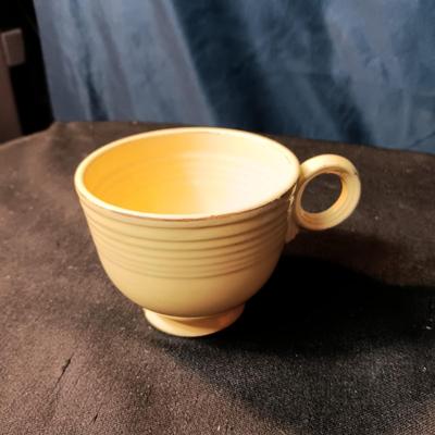 FIESTAWARE CUPS AND SAUCERS, COMPOTE, SERVING BOWL & 2 PINT JUG
