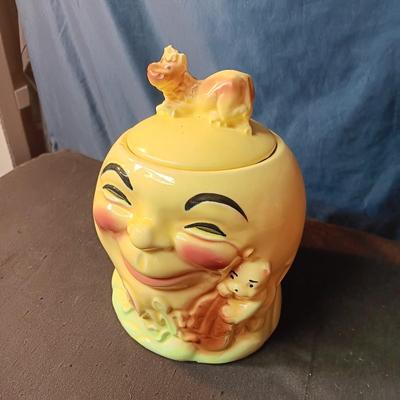 COW JUMPED OVER THE MOON COOKIE JAR