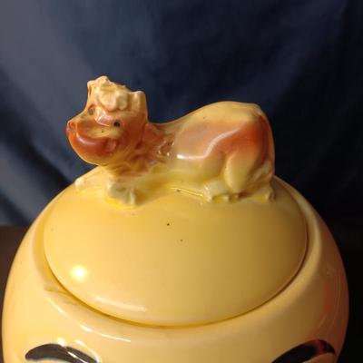 COW JUMPED OVER THE MOON COOKIE JAR