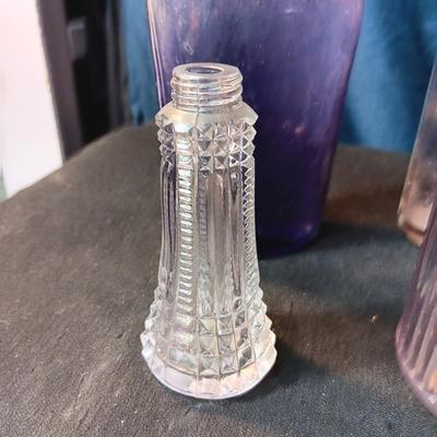 ANTIQUE BOTTLES, JARS AND SHAKERS