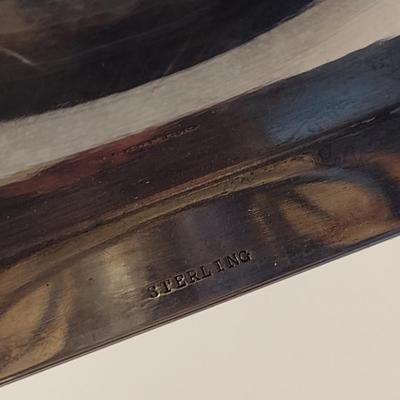 Pair of Sterling Silver Candle Stick Holders- Approx 12 1/4" Tall and Total Weight 632 Grams