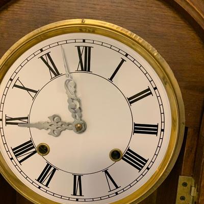 Westminster Gingerbread Tear Drop Clock