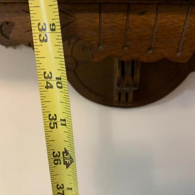 Westminster Gingerbread Tear Drop Clock