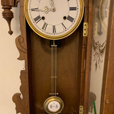 Westminster Gingerbread Tear Drop Clock