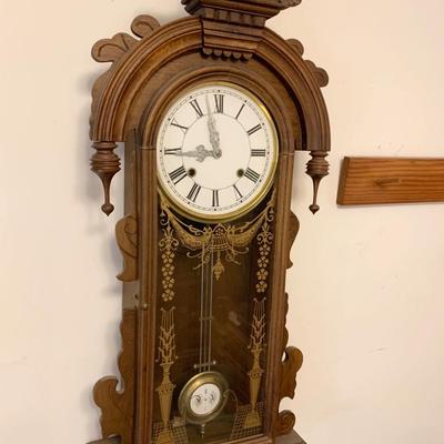 Westminster Gingerbread Tear Drop Clock