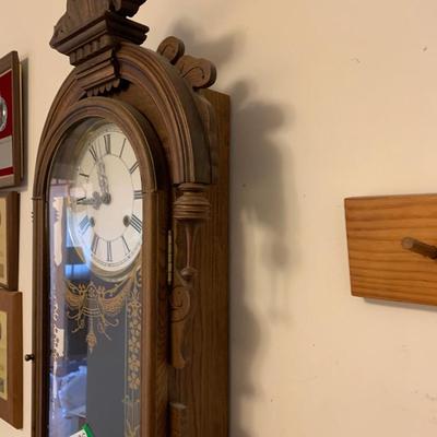 Westminster Gingerbread Tear Drop Clock