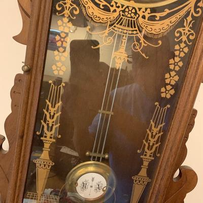 Westminster Gingerbread Tear Drop Clock