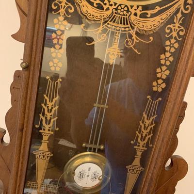 Westminster Gingerbread Tear Drop Clock