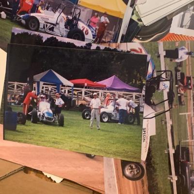Large Lot of Vintage Photos / Many Auto Racing