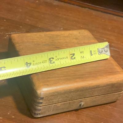 Antique Swiss Compass In Case