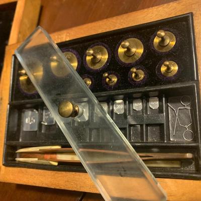 TWO Antique Scale Weight Sets