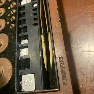 TWO Antique Scale Weight Sets