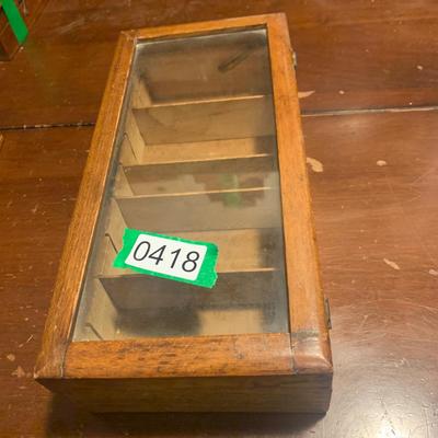 Antique Clark’s Spool Cabinet