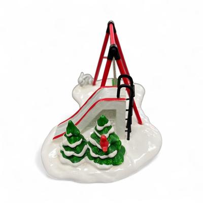 Sale Photo Thumbnail #318: Dept 56 Original Snow Village Winter Playground 5436-4  Includes Box and Styrofoam Packer.